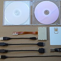 SIMリーダーと編集書込ソフト完全コピー複製キット